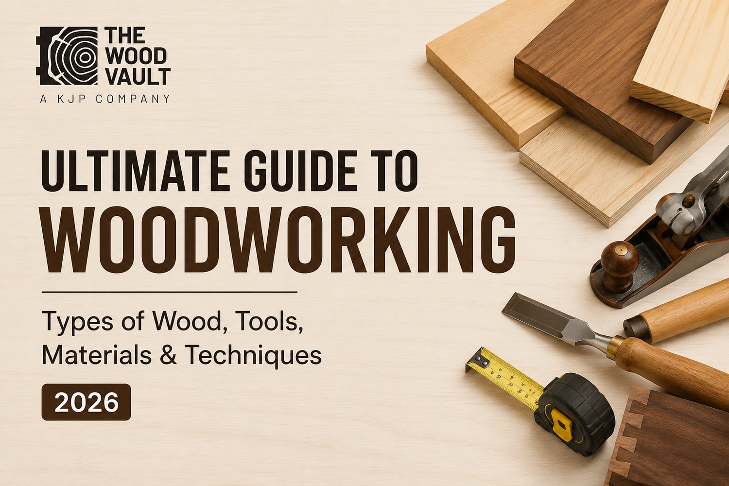 Ultimate Guide to Woodworking: Types of Wood, Tools & Techniques (2026)