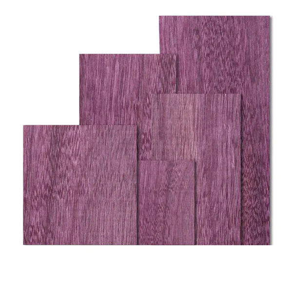 Purpleheart Rough Cut Wood Packs