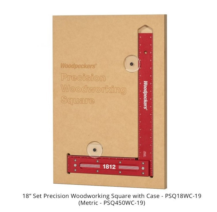 Woodpeckers 26" and 18" Precision Woodworking Squares