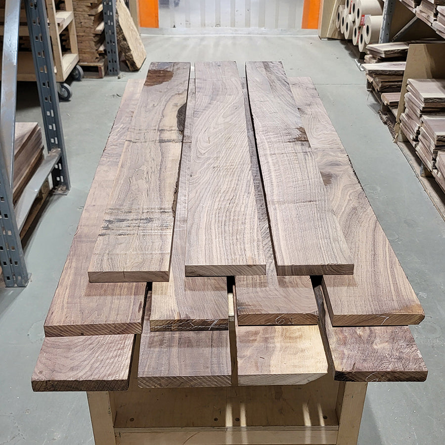 4/4 Curly Walnut Lumber