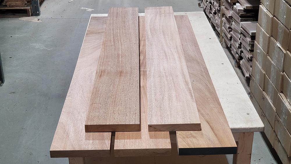 4/4 Mahogany Lumber Pack