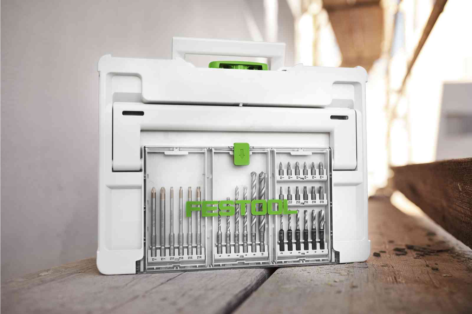 Festool - 18-piece Drill and Driver Bit Cassette