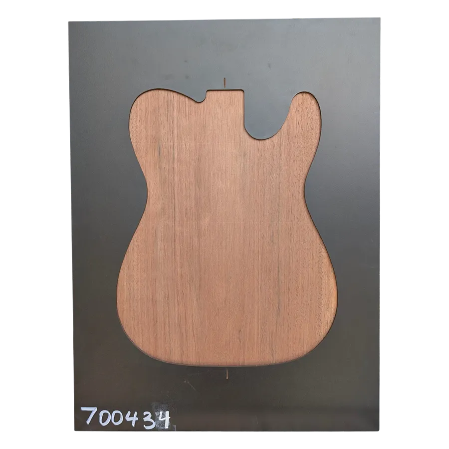 Plateaux de corps de guitare en noyer péruvien