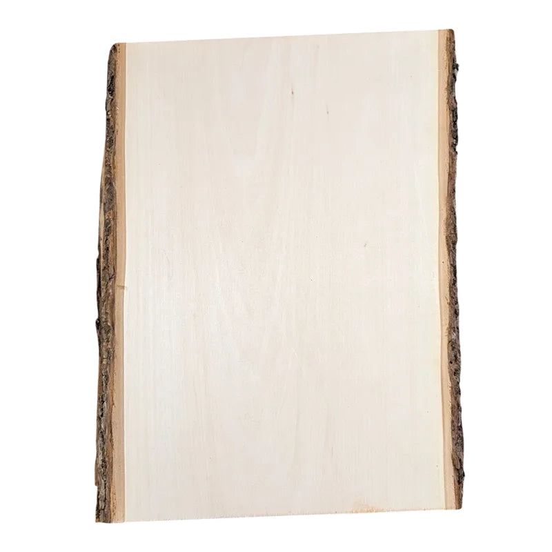 Live Edge Plaque - Basswood ( 9" - 11" )