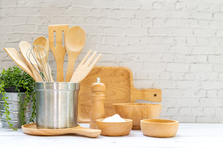 Oiled Bowls and Spoons