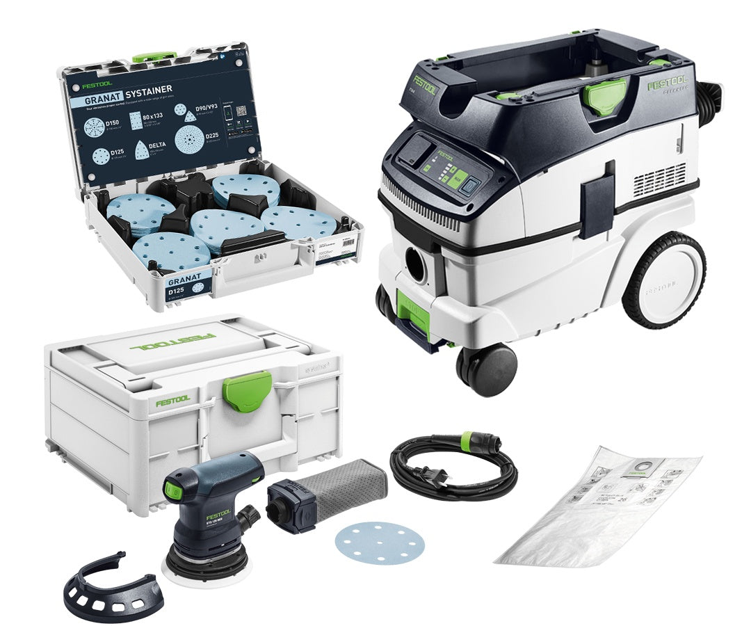 Festool - ETS 125 REQ + CT 26 (Build Your Own System)