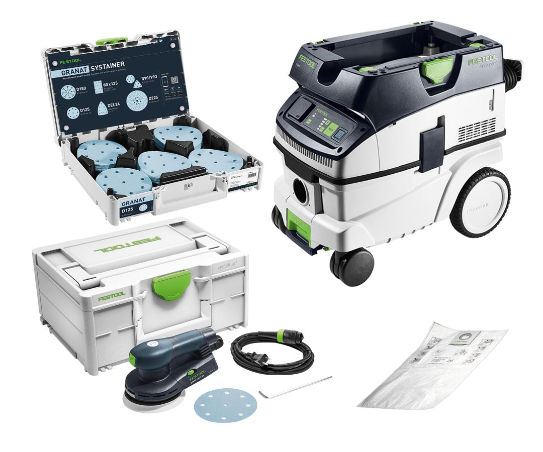 Festool - ETS 125/3 + CT 26