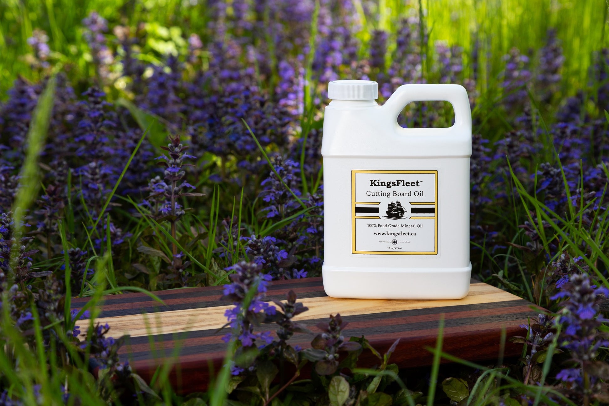 Mineral oil on flowers