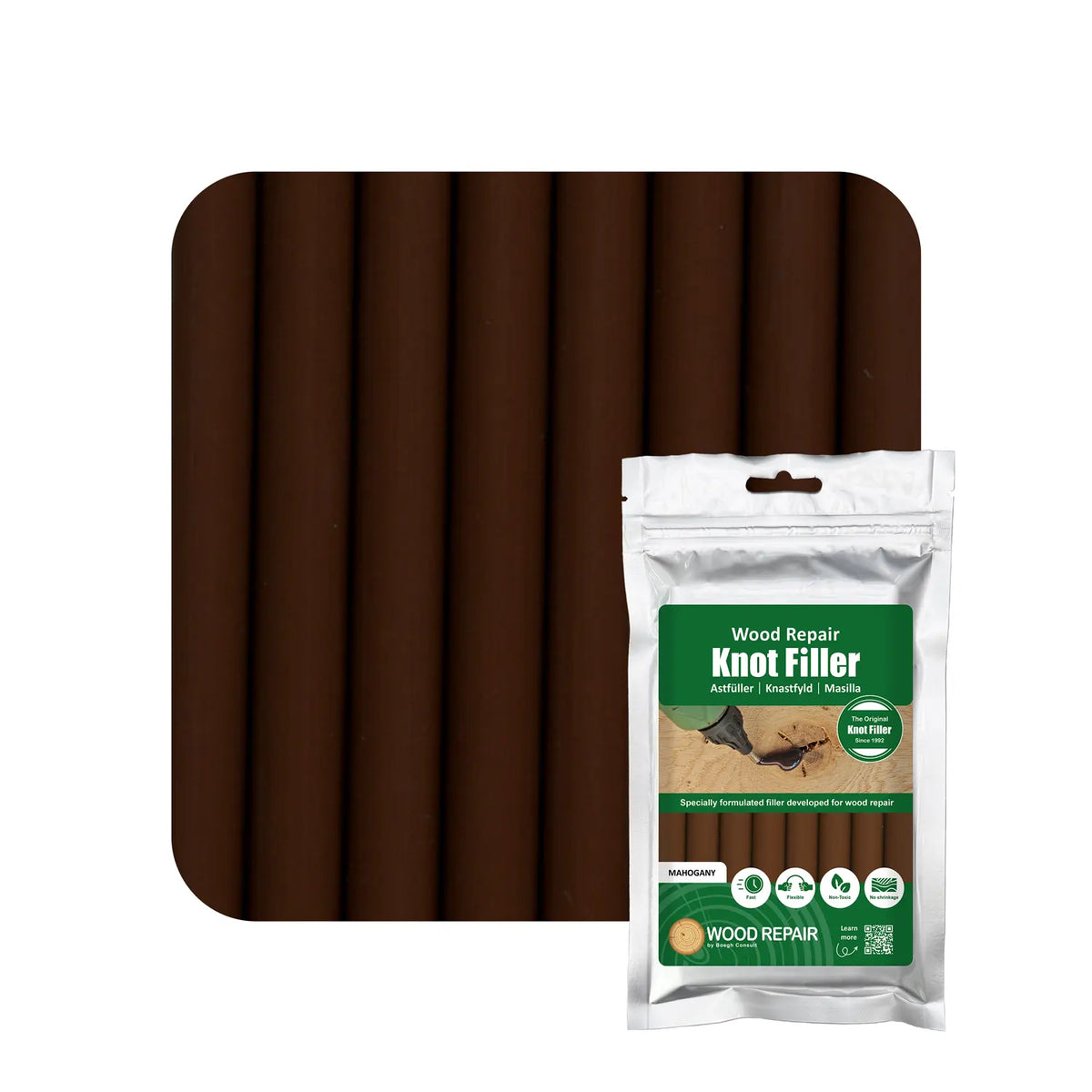 Knot Filler Sticks - Mahogany