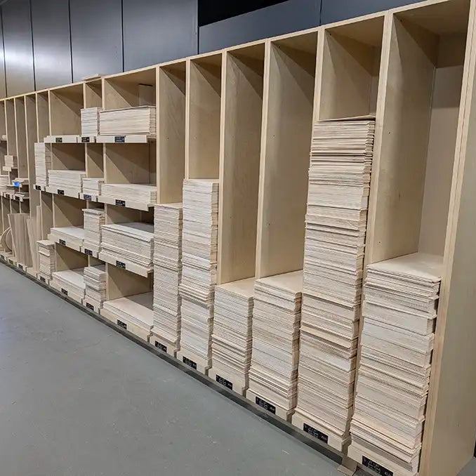 Contreplaqué de bouleau de la Baltique de 12 po x 18 po