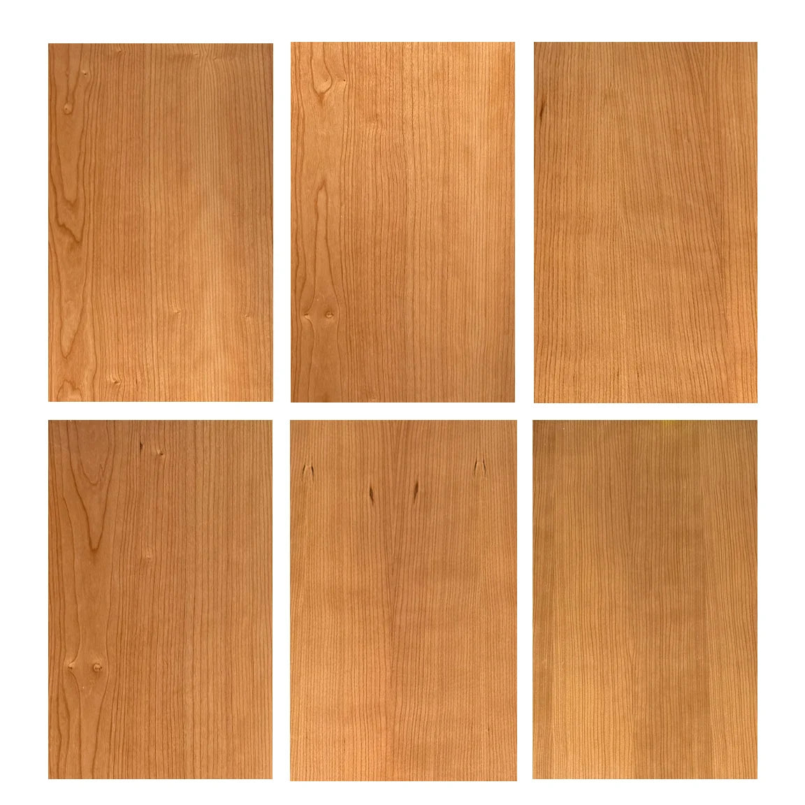 Examples of Cherry Natural series by TruFlat