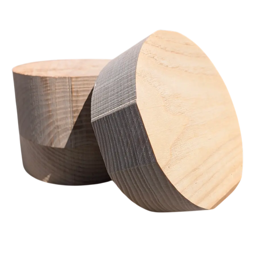 white ash bowl blanks