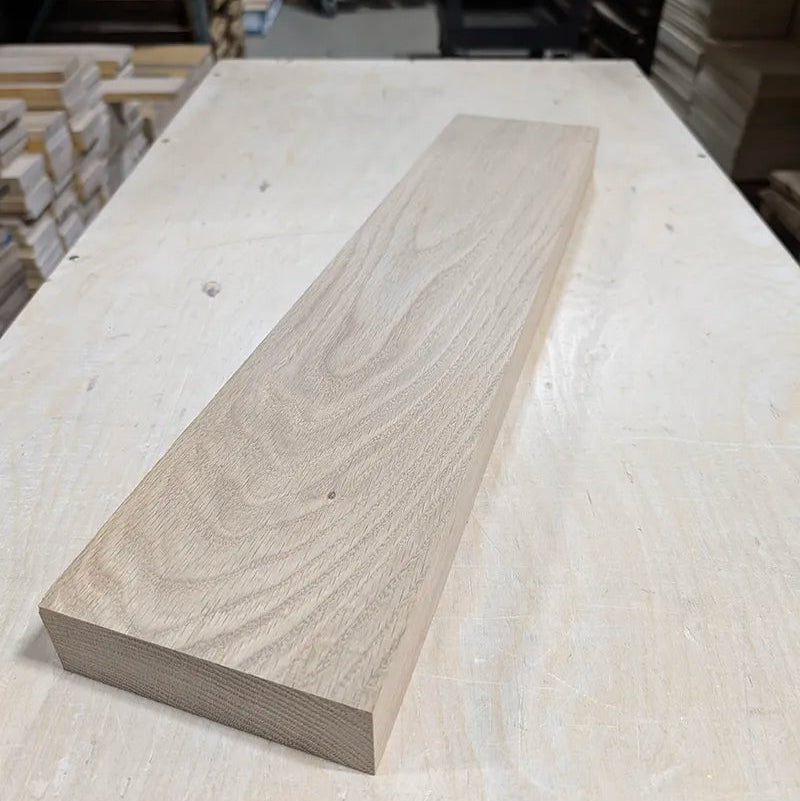white oak s4s thick available for shipping