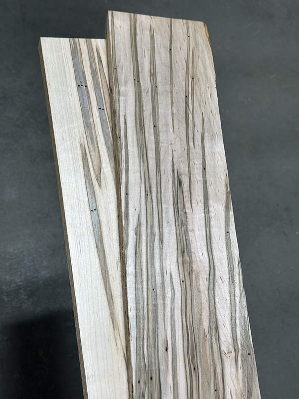4/4 Rough Cut Ambrosia Maple Lumber