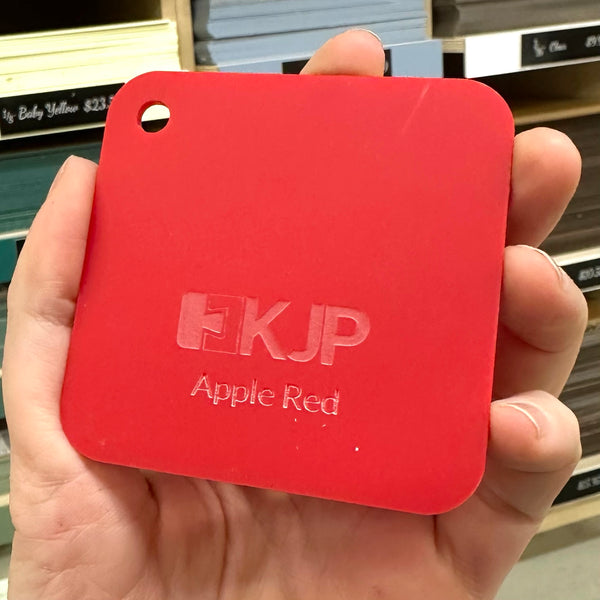 Apple Red Acrylic Sheets