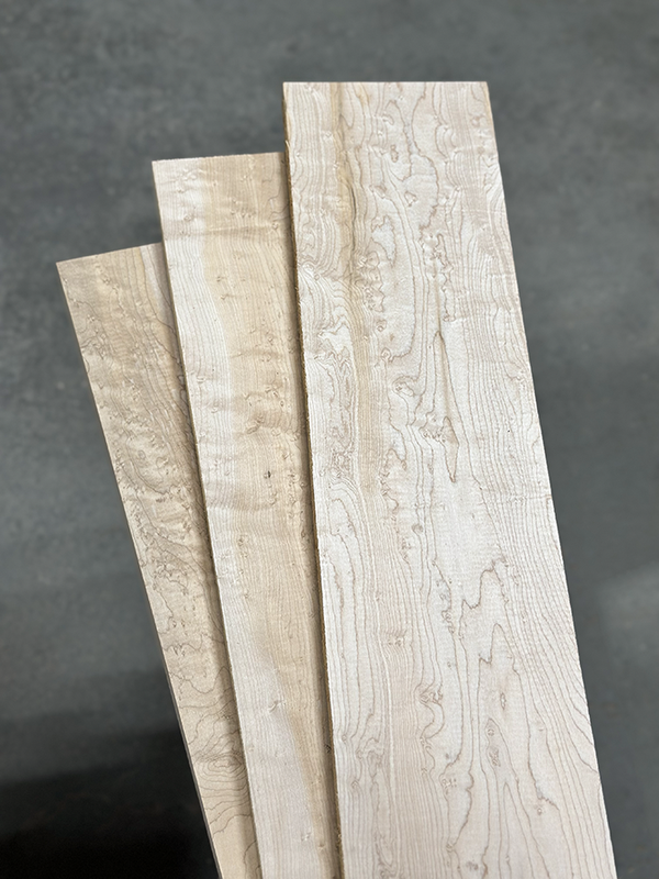4/4 Rough Cut Bird's Eye Maple Lumber
