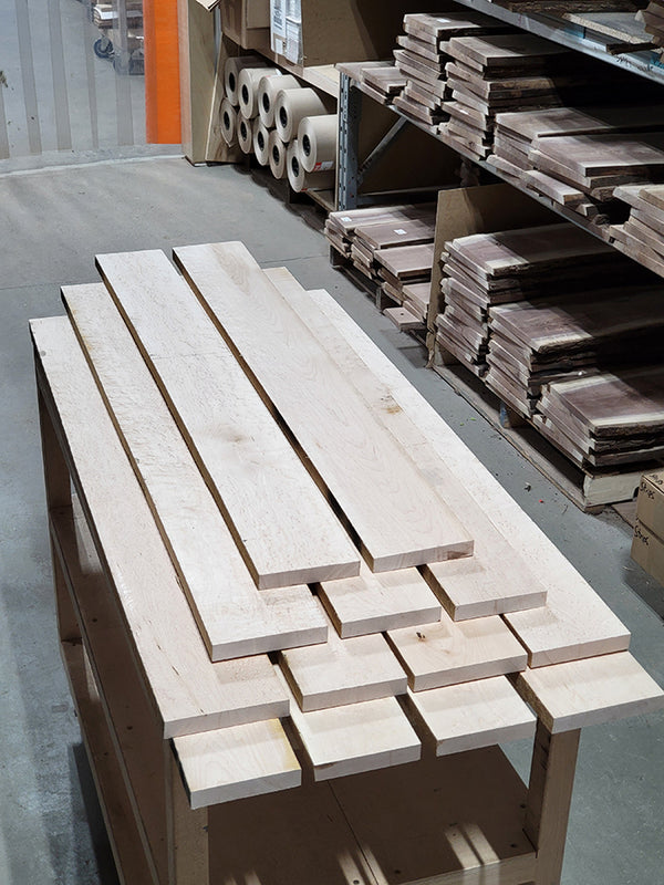 4/4 Bird's Eye Maple Lumber