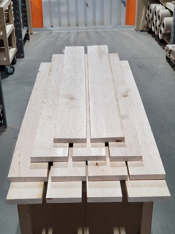 4/4 Bird's Eye Maple Lumber