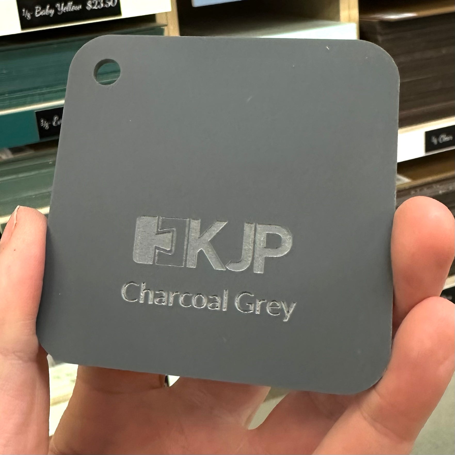 Charcoal Grey Acrylic Sheets
