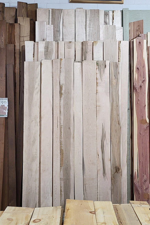 4/4 Curly Maple Lumber