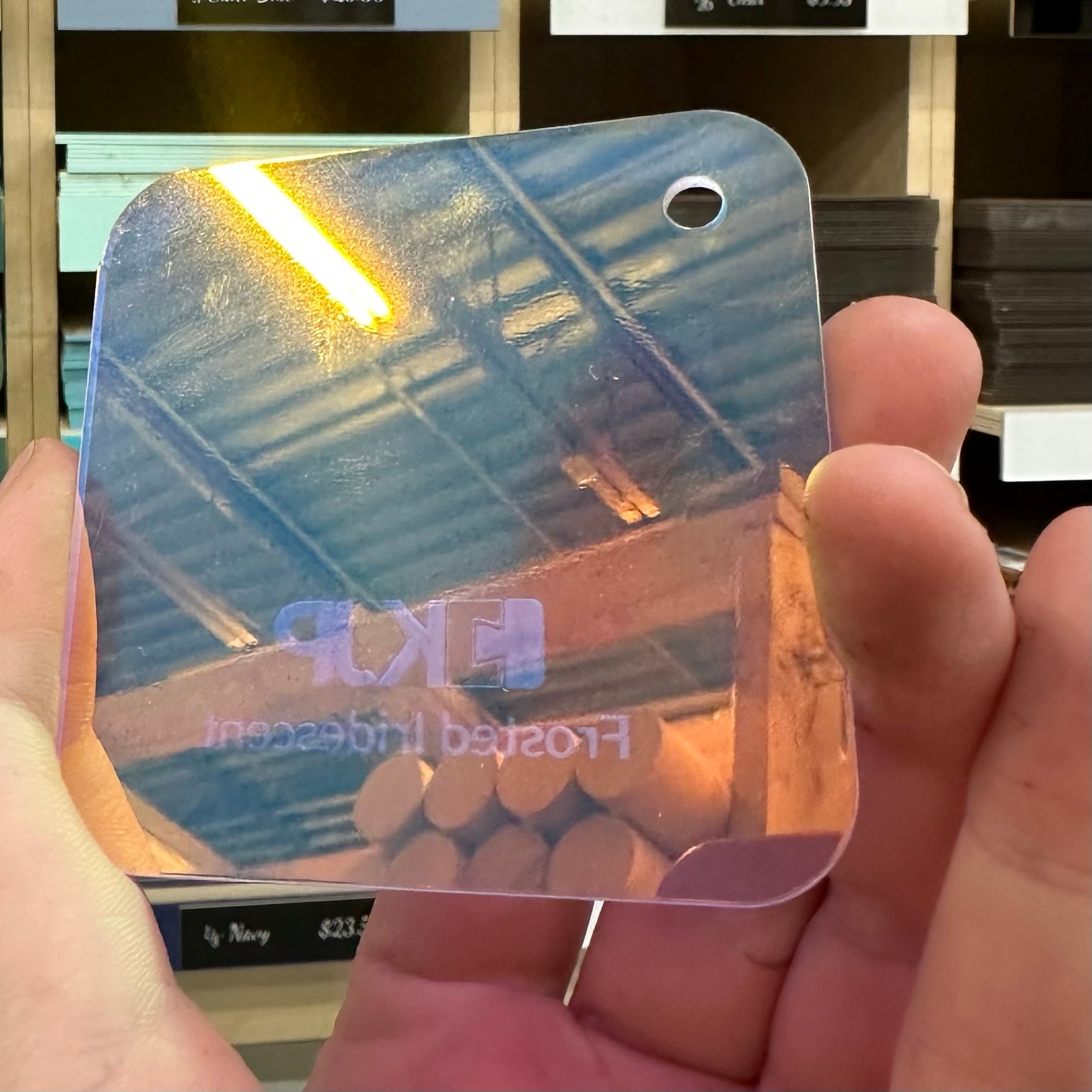 Frosted Iridescent Acrylic Sheets