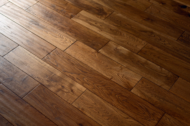 danish oil on hardwood floor