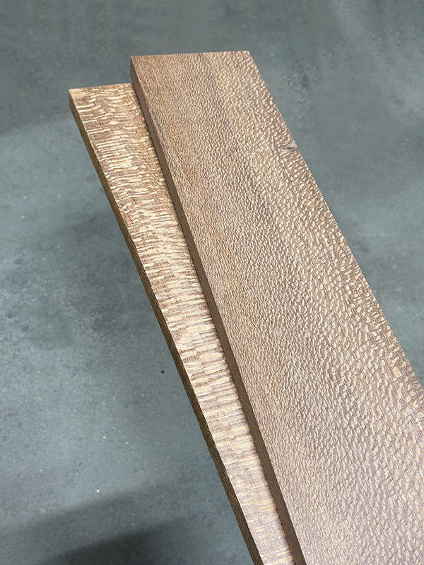 4/4 Rough Cut Leopardwood Lumber