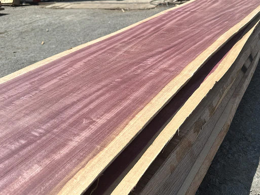 Live Edge Charcuterie Boards - Purpleheart