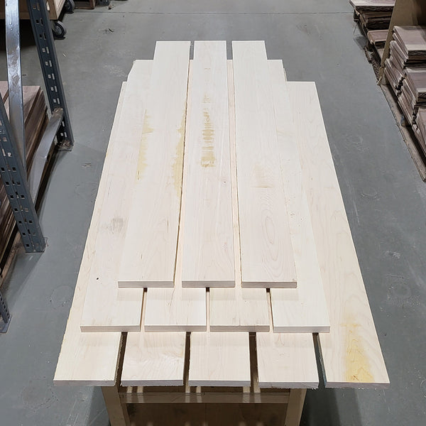4/4 Maple Lumber Pack