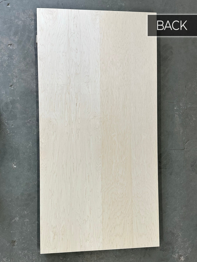 Back of a maple plywood sheet