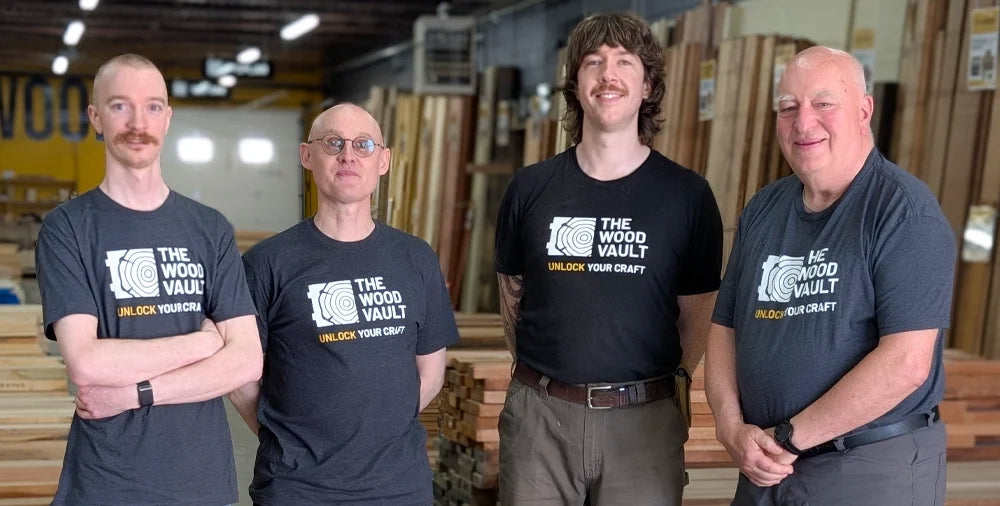 Millwork team at The Wood Vault