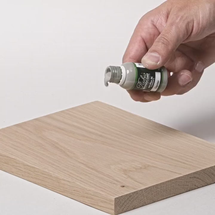 Load video: Rubio Monocoat - Oil Plus 2C - Samples - 6ml
