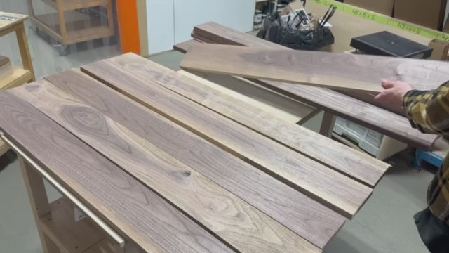 S4S Walnut Lumber
