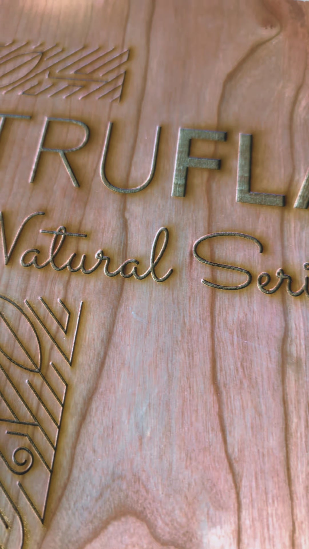 Cargar vídeo: Natural Series by TruFlat - Cherry wiping video