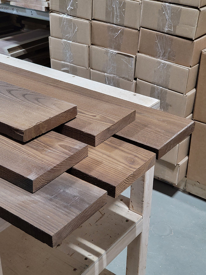 4/4 Roasted Ash Lumber Pack
