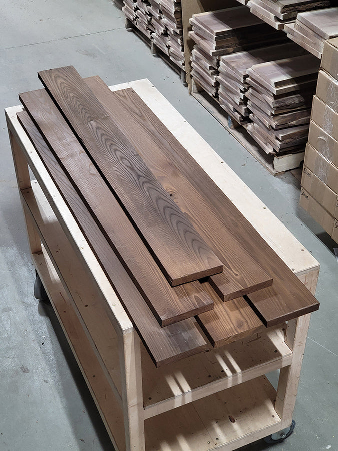 4/4 Roasted Ash Lumber Pack