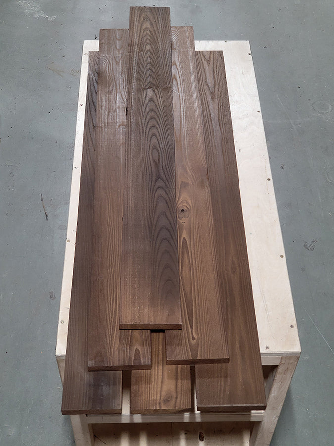 4/4 Roasted Ash Lumber Pack