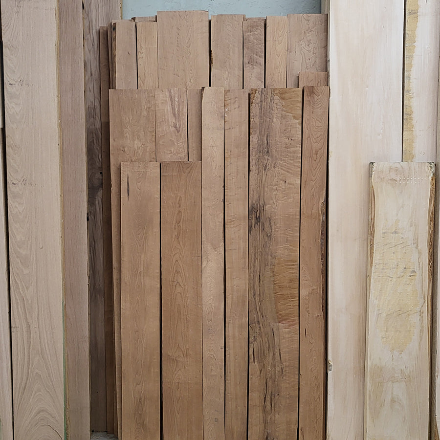 4/4 Roasted Bird's Eye Maple Lumber
