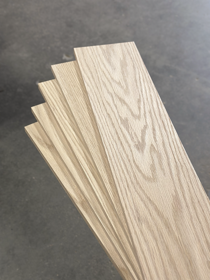 dressed red oak for sale