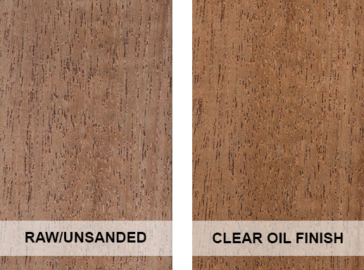 Example of what Sapele would look like with a finish