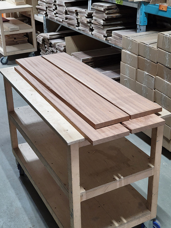 4/4 Ribbon Striped  Sapele Lumber Pack