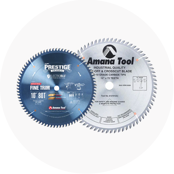 Saw blades for woodworkers