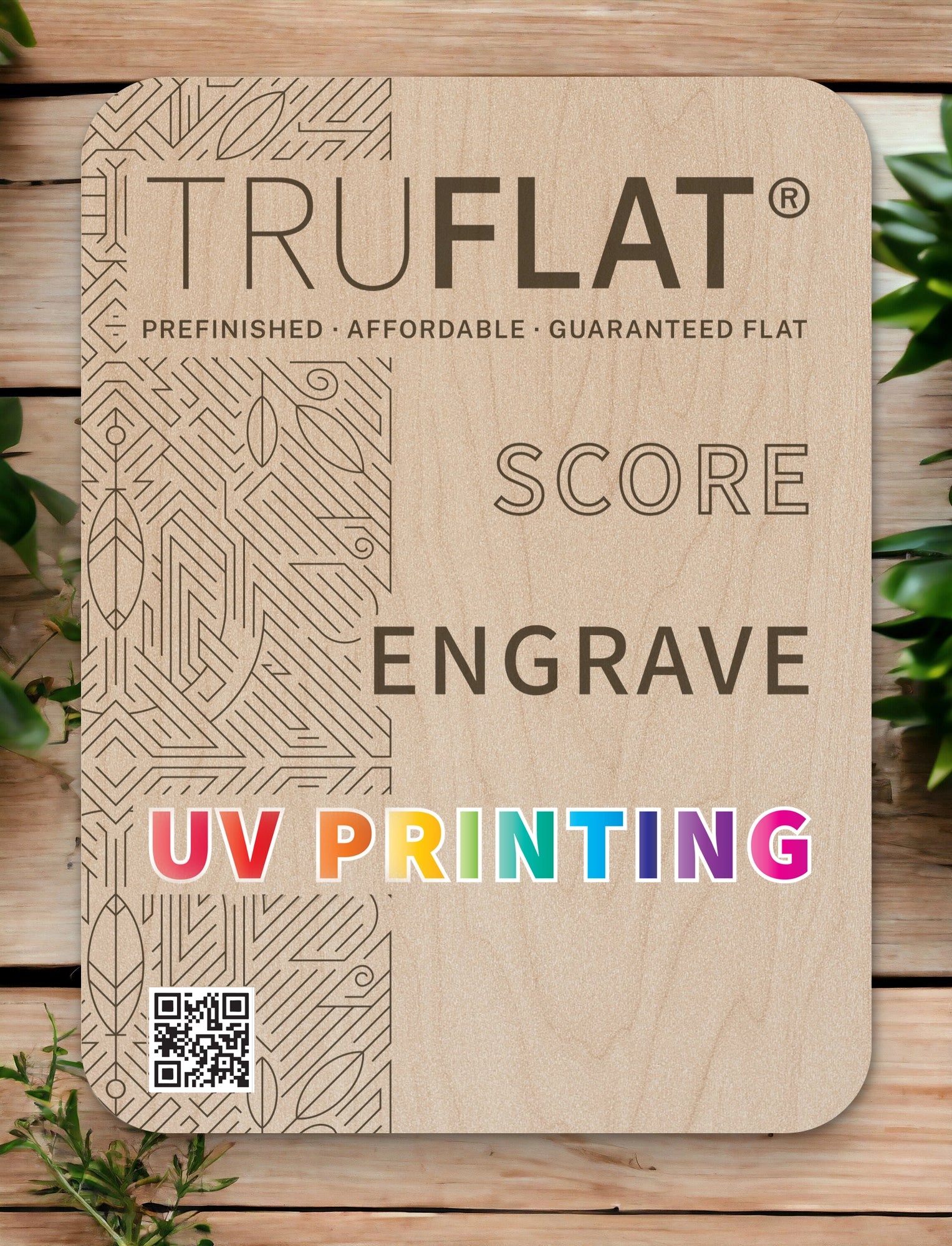 TruFlat Maple Spec Sheet