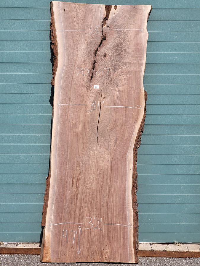 Walnut Live Edge Slab