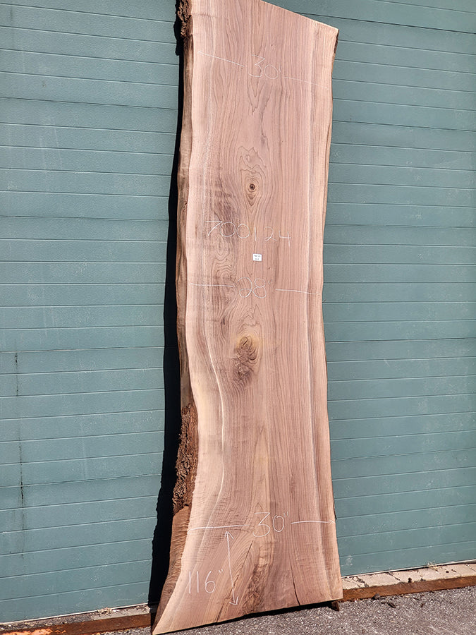 Walnut Live Edge Slab