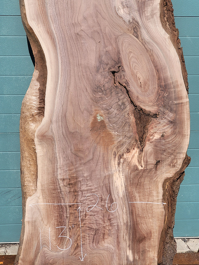 Walnut Live Edge Slab