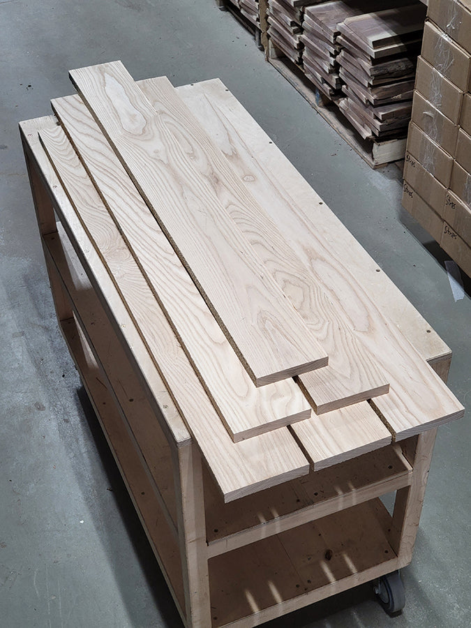 4/4 White Ash Lumber Pack