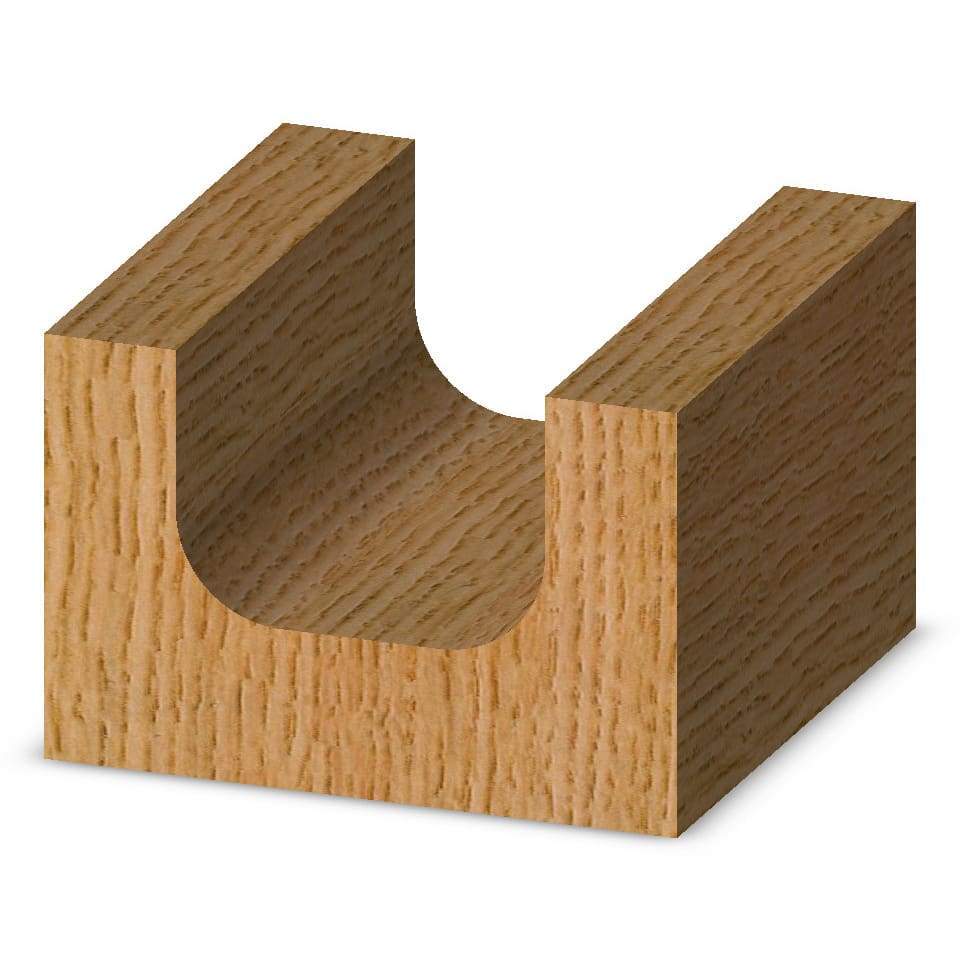 Whiteside - 1370 - 7/16" Bowl & Tray Bit