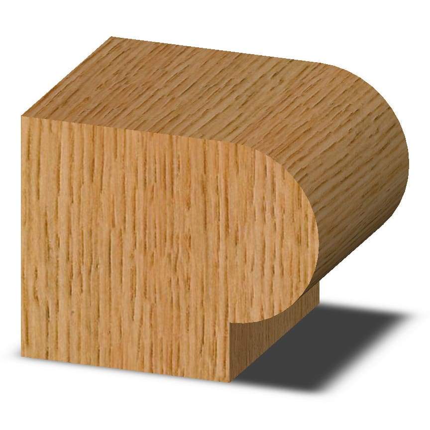 Whiteside - 1433 - 3/8" Half Round Bit