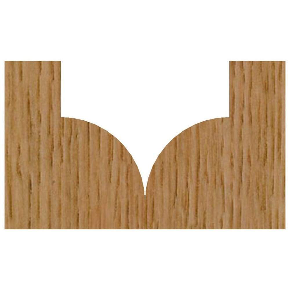 Whiteside - 1580 - 3/8" Point Cutting Roundover Bit